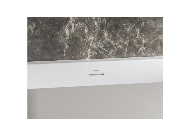 Ванна акрилова Ravak FFREEDOM Wall II TEC 170х87 см Біла матова CC71800000