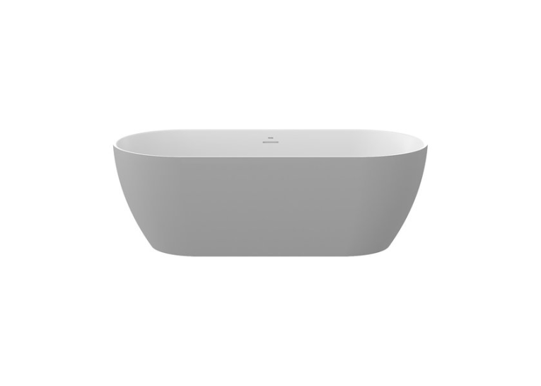 Ванна акриловая Ravak FREEDOM O TEC 170x77 см Серый / Белый CD31500000