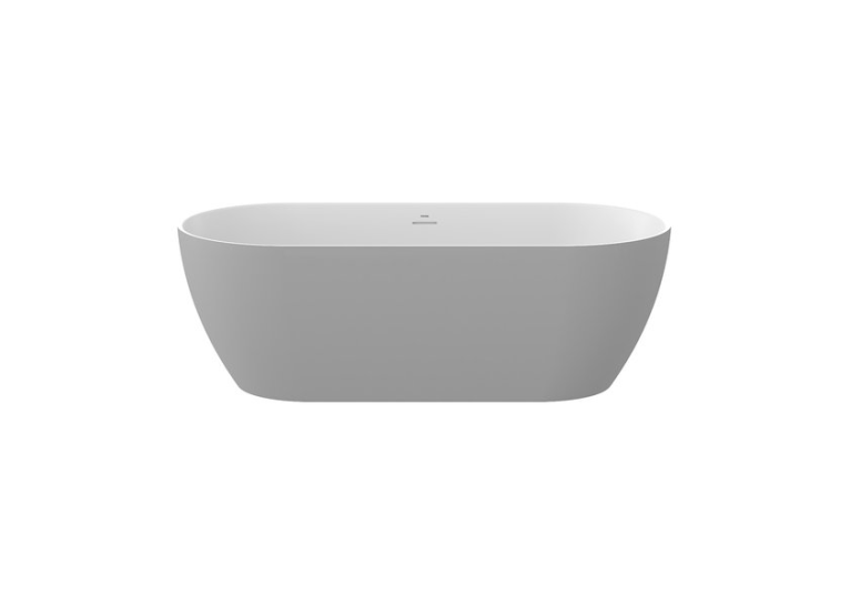Ванна акрилова Ravak FREEDOM O TEC 170x77 см Сіра / Біла CD31500000