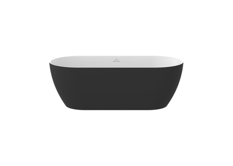 Ванна акриловая Ravak FREEDOM O TEC 170x77 см Черная CD51700000
