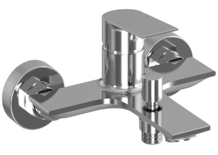 Настенный смеситель для ванны Ravak Plan, X070508