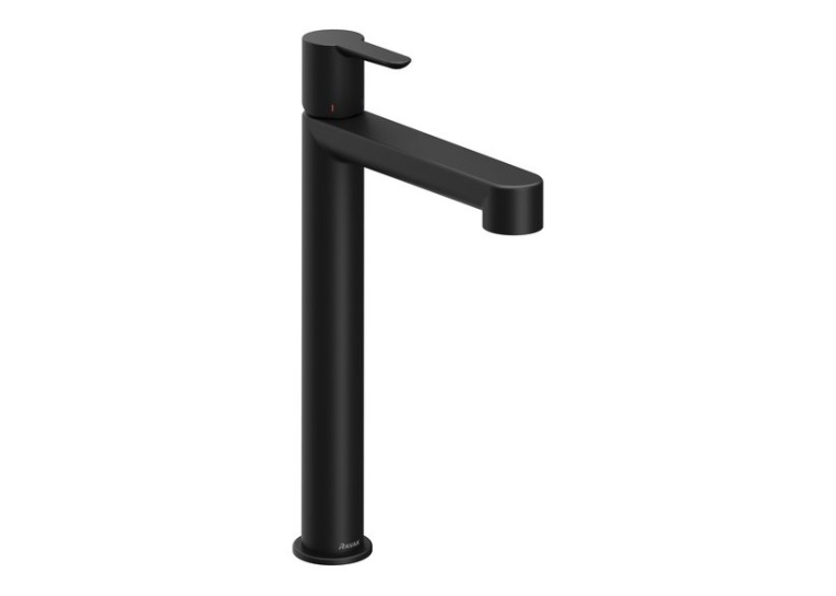Змішувач для умивальника Ravak Puri black високий X070182