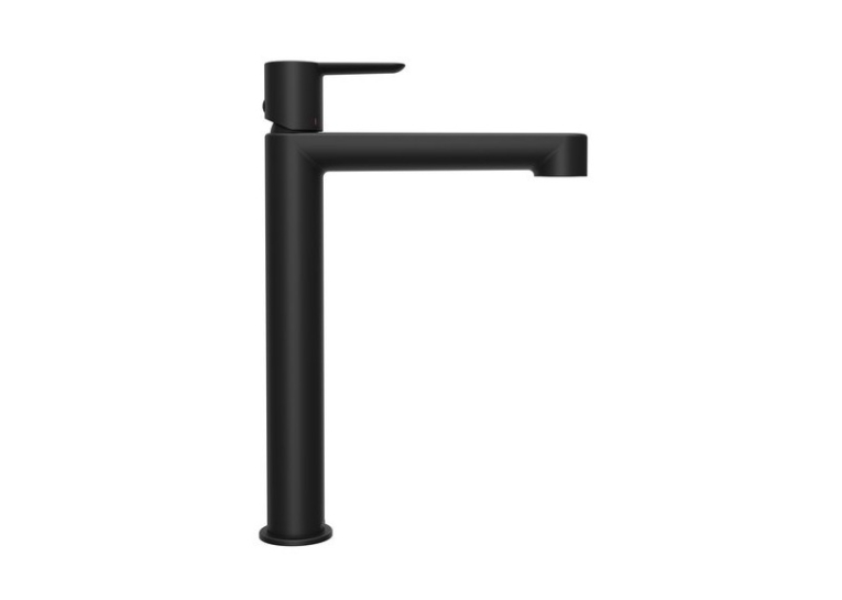 Змішувач для умивальника Ravak Puri black високий X070182