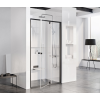  Душові двері Ravak PIVOT PDOP2 - 100 чорний + TRANSPARENT, 03GA0300Z1