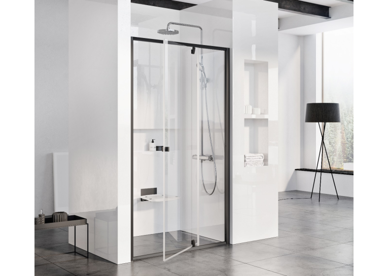 Душові двері Ravak PIVOT PDOP2 - 100 чорний + TRANSPARENT, 03GA0300Z1
