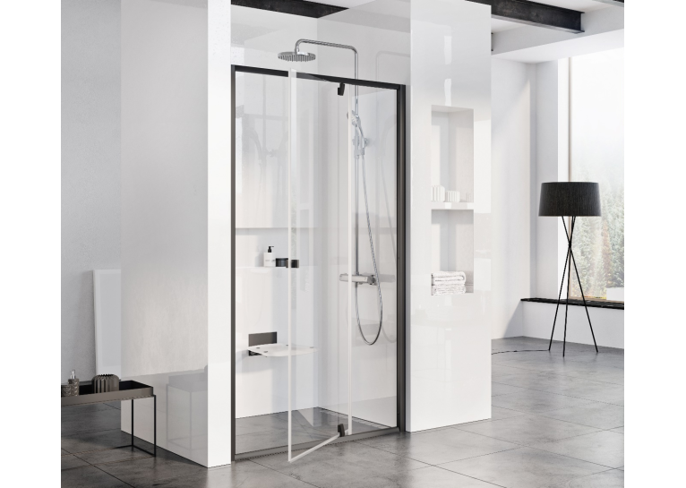  Душові двері Ravak PIVOT PDOP2 - 100 чорний + TRANSPARENT, 03GA0300Z1