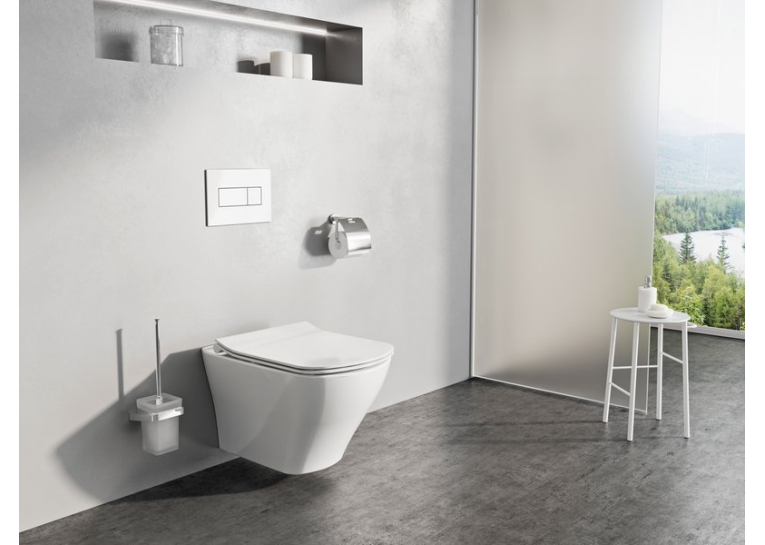  Підвісний унітаз Ravak WC Classic RimOff, білий, X01671