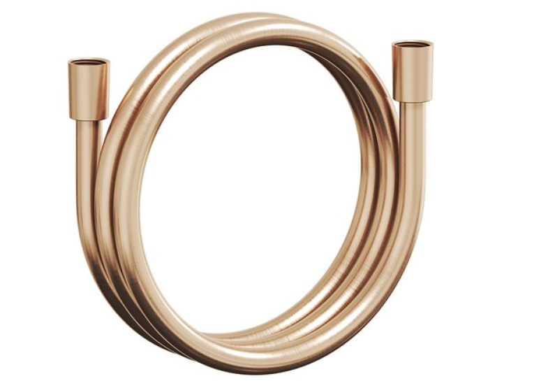 Душовий шланг для душу пластиковий 150 см Ravak SatinFlex, Rose Gold Brushed 913.22BLМ X07P707