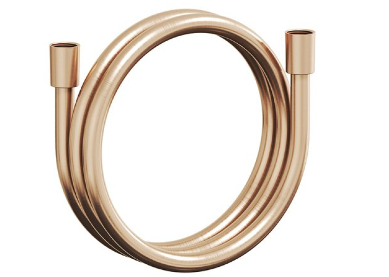 ᐉ Душевой шланг для душа пластиковий 150 см Ravak SatinFlex, Rose Gold Brushed 913.22BLМ X07P707 