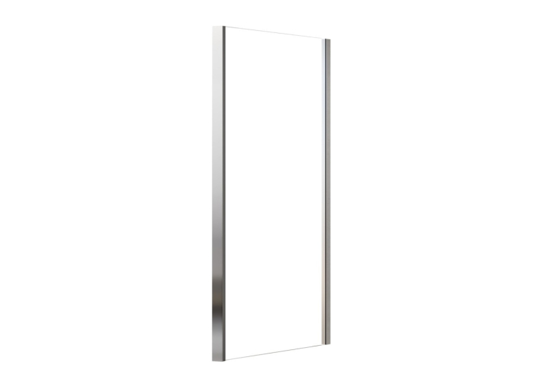  Бокова стінка Ravak SLPS-90 BRIGHT ALU+TRANSPARENT, безпечне скло, RKUC500021