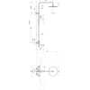  Душева система Ravak DS 092.00 X07P642
