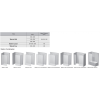 Неподвижная стенка Ravak Walk-IN Wall-100, безопасное стекло, GW9WA0C00Z1