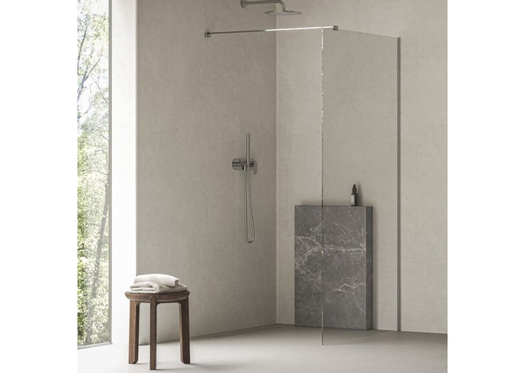 Нерухома стінка Ravak Walk-In Air Wall 100 хром, безпечне скло, GW9WA0C00Z1C