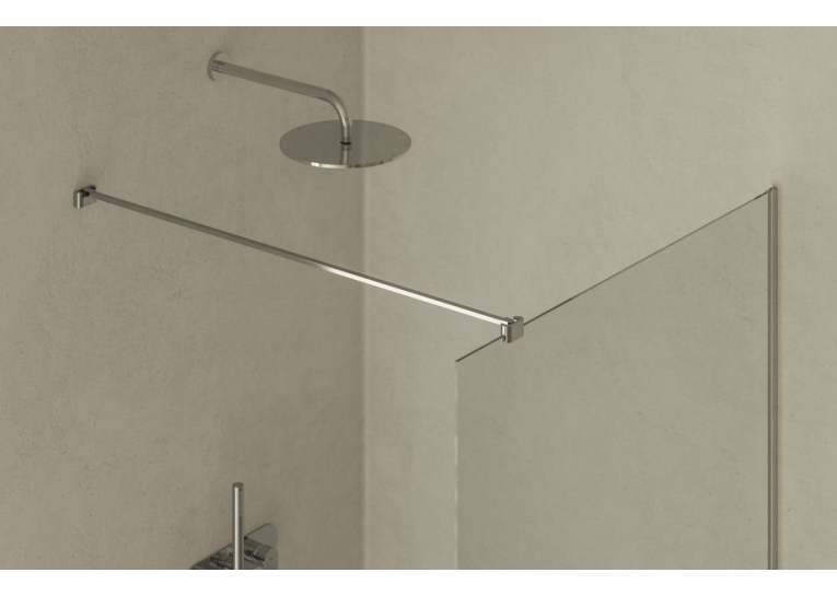 Нерухома стінка Ravak Walk-In Air Wall 100 хром, безпечне скло, GW9WA0C00Z1C