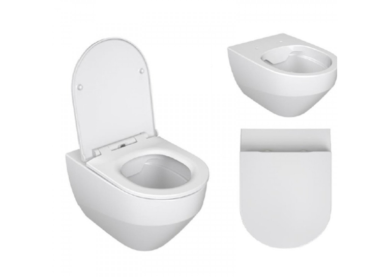  Подвесной унитаз Ravak с сиденьем WC ZANTE RimOff GPX2240040