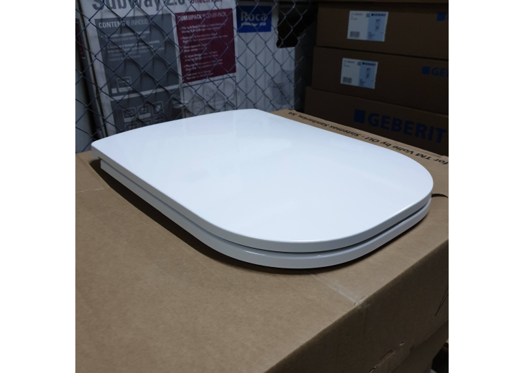 Сидіння для унітазу Roca GAP SQ Slim, Duroplast, soft-close, A801482211
