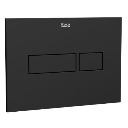 Комплект: Инсталляция Roca Duplo WC Nova Black matt (A89P420020) Roca + Унитаз Qtap Robin Rimless с крышкой (A89P420020+QT1333046ENRMB)