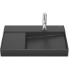 Умивальник керамічний Roca Horizon 600x420 мм Black A32727408B