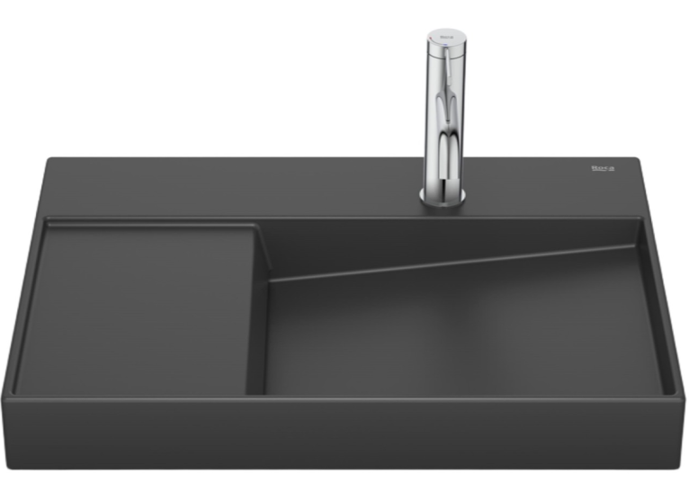 Умивальник керамічний Roca Horizon 600x420 мм Black A32727408B