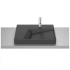 Умивальник керамічний Roca Horizon 600x420 мм Black matt A32727608B
