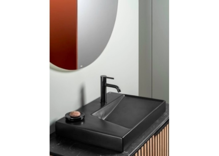 Умивальник керамічний Roca Horizon 600x420 мм Black A32727408B