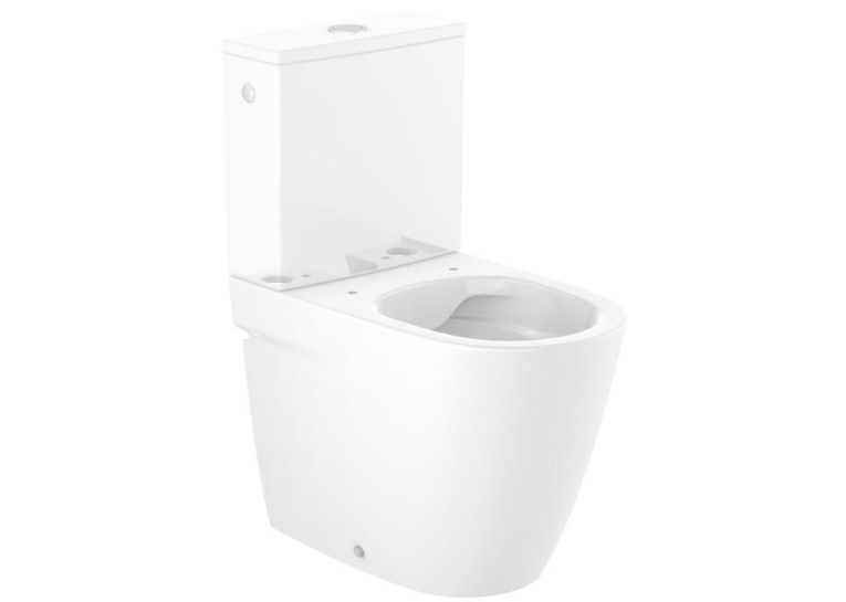 Унітаз-компакт Roca Ona Rimless з кришкою soft-close A342688000+A341681000+A801E22002