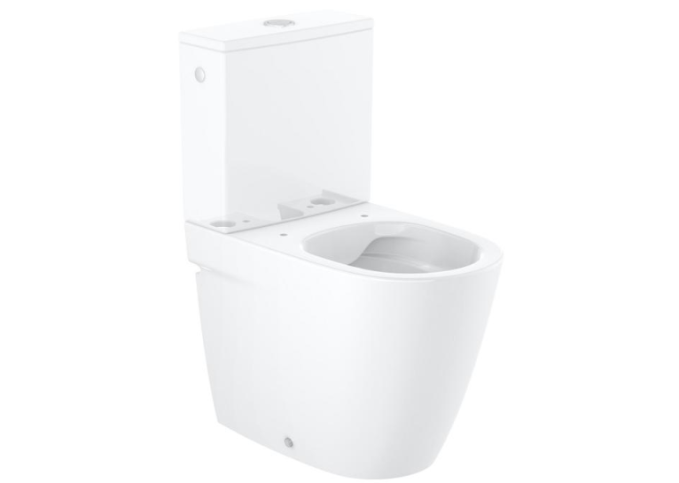 Унітаз-компакт Roca Ona Rimless з кришкою soft-close A342688000+A341681000+A801E22002