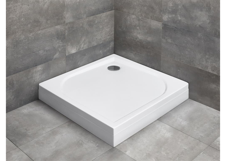Душовий піддон RADAWAY Delos C, з панеллю, 90x90, 4C99170-03
