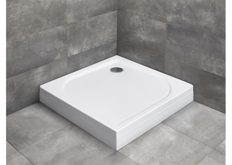 Душовий піддон RADAWAY Delos C, з панеллю, 90x90, 4C99170-03