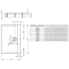 Душовий піддон RADAWAY Argos D, 90x80, 4ADN89-02
