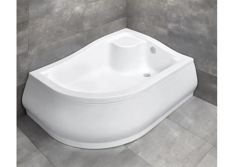 Душовий піддон RADAWAY Korfu E, 100x80 правий, 4E81400-03R