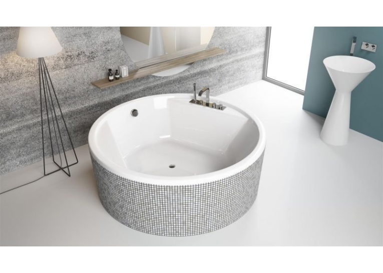 Ванна акрилова RADAWAY Meteora 160х160 з ніжками, WA1-39-160US