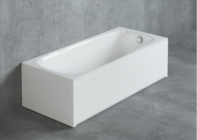 Ванна акрилова RADAWAY Tesalia 160x70 (WA1-06-160x070US) + ніжки (NWE-68) + сифон R135