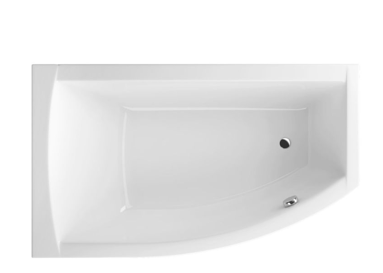 Ванна акрилова RADAWAY SITERA 150x85L (WA1-32-150х085L) + ніжки (NWE-68) + сифон R135L