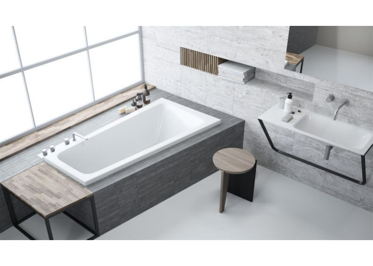 Ванна акрилова RADAWAY EVIA 150x80L (WA1-44-150х080L) + ніжки (NWA-62)