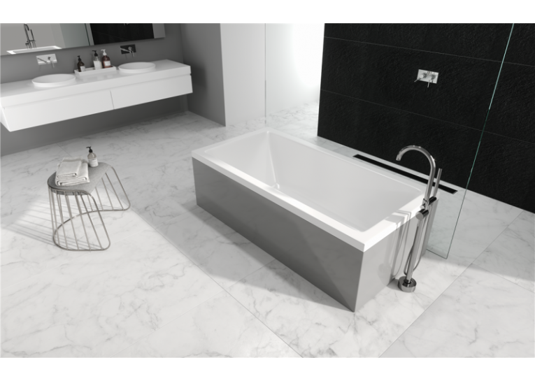 Ванна акрилова RADAWAY MIRELLA 160x80 (WA1-48-160x080S) + ніжки (NWA-62) + сифон R135L