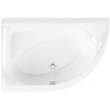 Ванна акриловая RADAWAY Mistra 150x100L (WA1-07-150x100LS) + ножки (68Р)