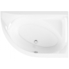 Ванна акриловая RADAWAY Mistra 150x100P (WA1-07-150x100PS) + ножки (68Р) + сифон R135L