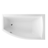 Ванна акриловая RADAWAY SITERA 160x95P (WA1-32-160x095PSU) + ножки (NWE-68) + сифон R135L Повреждена упаковка