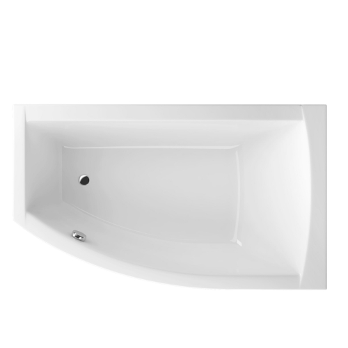 Ванна акрилова RADAWAY SITERA 160x95P (WA1-32-160x095PSU) + ніжки (NWE-68) + сифон R135L По шкодже пакування