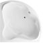 Ванна акриловая RADAWAY KERIA 150x150 (WA1-37-150x150US) + ножки (68Р) + сифон R135L