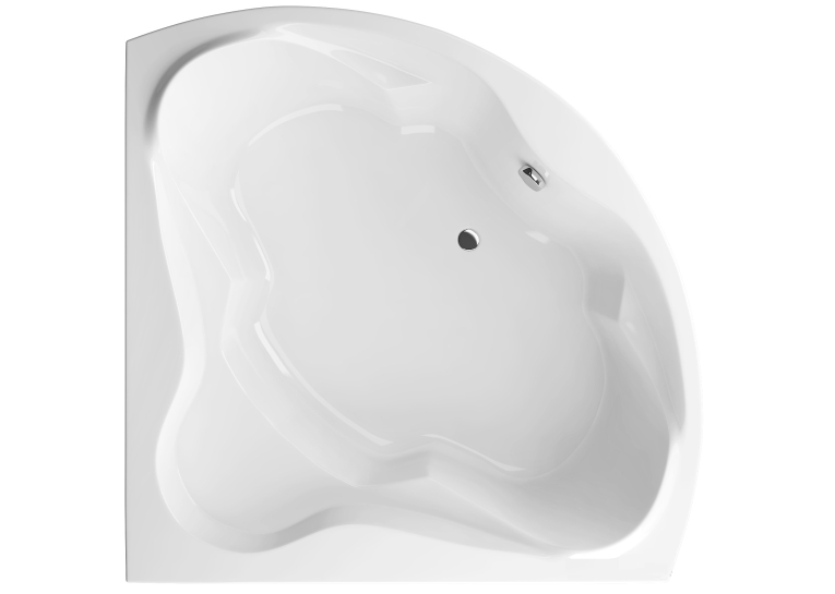 Ванна акрилова RADAWAY KERIA 150x150 (WA1-37-150x150US) + ніжки (68Р) + сифон R135L