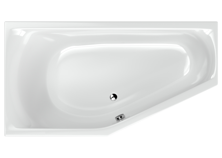 Ванна акрилова RADAWAY NOELIA 165x90L (WA1-49-165x090L) + ніжки (NWE-68)