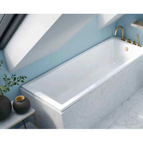 Ванна акрилова прямокутна Radaway Linda 150x70 з ніжками + сифон  WA1-63-150x070S