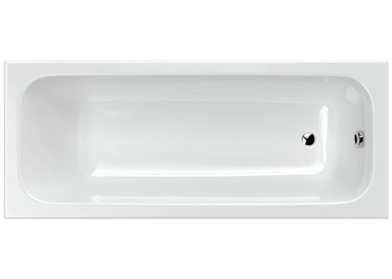 Ванна акрилова RADAWAY MIA 160x70 (WA1-50-160x070S) + ніжки (NWE-68) + сифон R135L