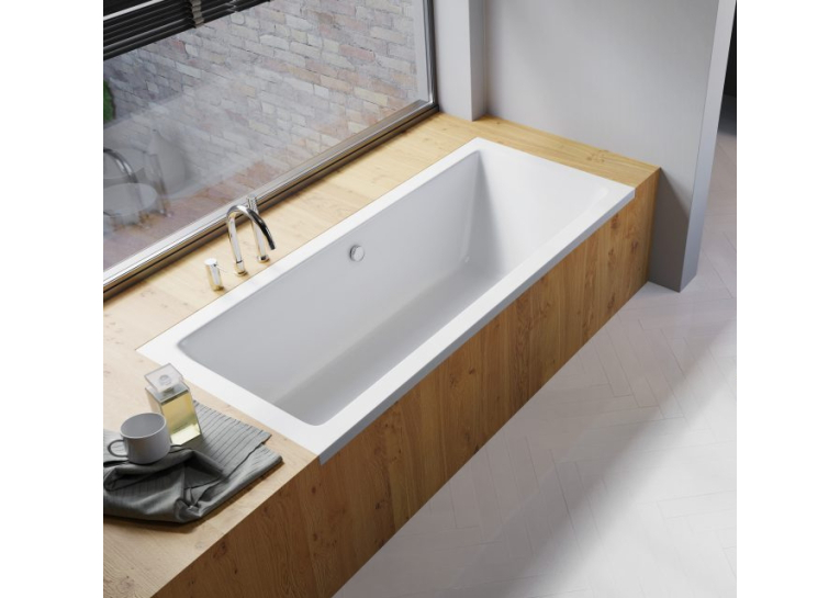 Ванна акрилова RADAWAY TEA 160x75 (WA1-51-160x075S) + ніжки (NWE-68) + сифон R135L