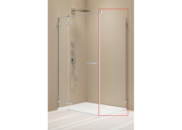  Бічна стінка Radaway Arta S1 1000x2000 хром/прозоре скло 386022-03-01