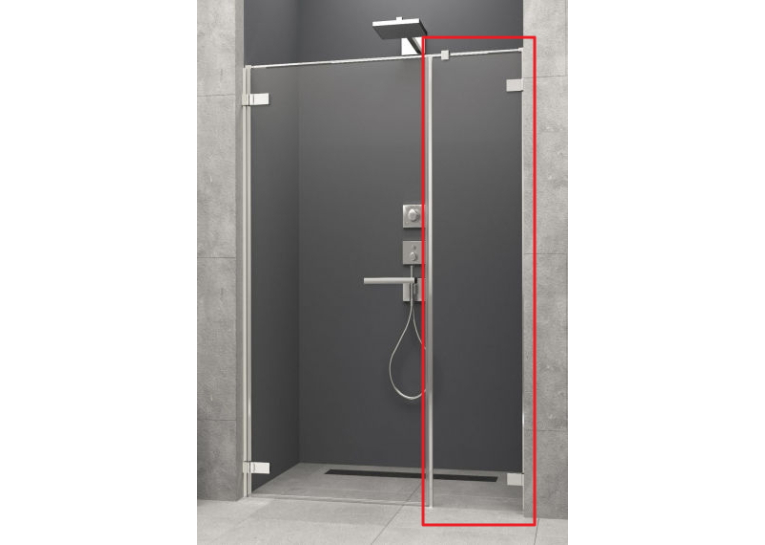  Бічна стінка Radaway Arta DWS 315Lx2000 хром/прозоре скло 386091-03-01L