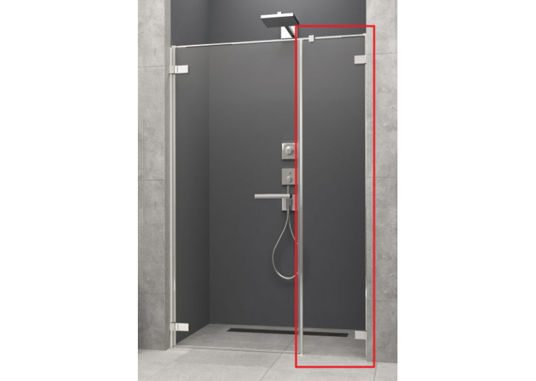  Бічна стінка Radaway Arta DWS 315Lx2000 хром/прозоре скло 386091-03-01L