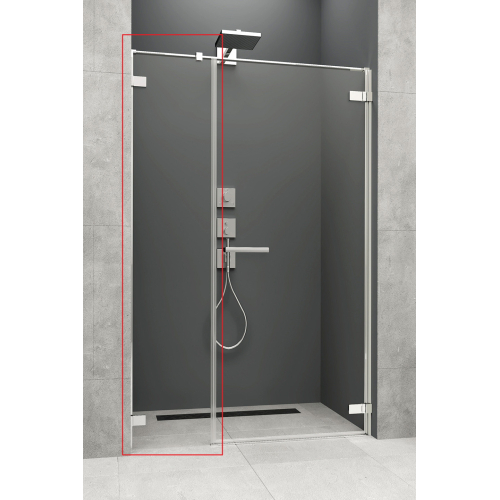 Бічна стінка Radaway Arta DWS 315Rx2000 хром/прозоре скло 386091-03-01R